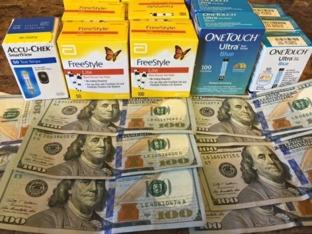 Tablo Read 'cash for diabetic test strips near me' by